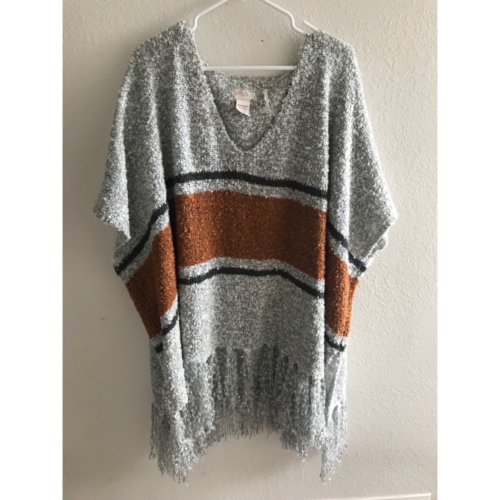 Free people poncho